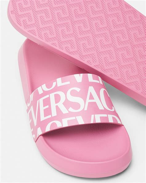 versace slides womens cheap|versace allover slides.